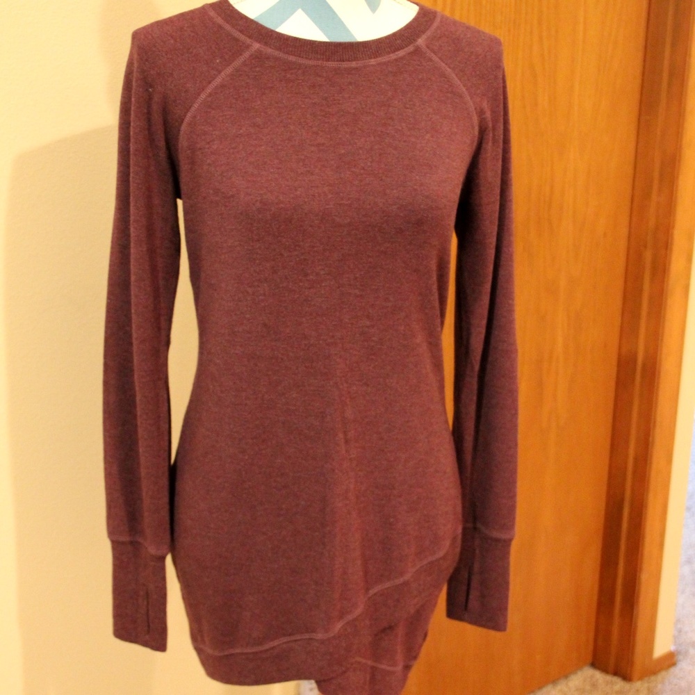 Athleta Criss Cross Sweatshirt Dress XS